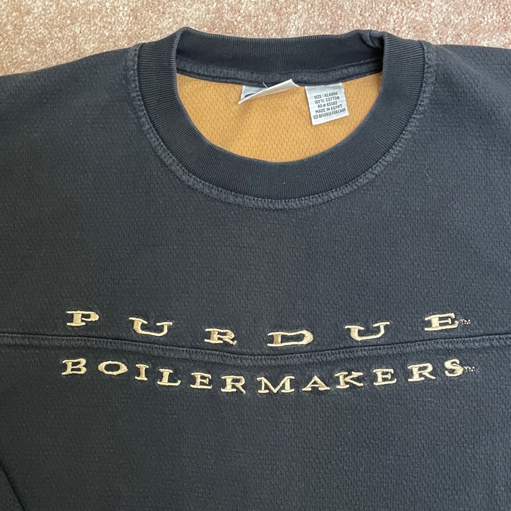 Purdue Boilermaker long sleeve tee size XL